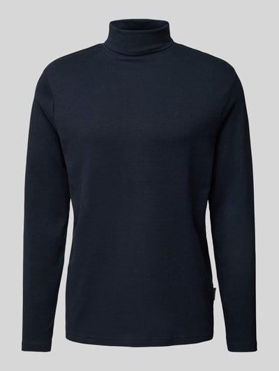 HECHTER PARIS Shirt met lange mouwen en col Marineblauw - 2