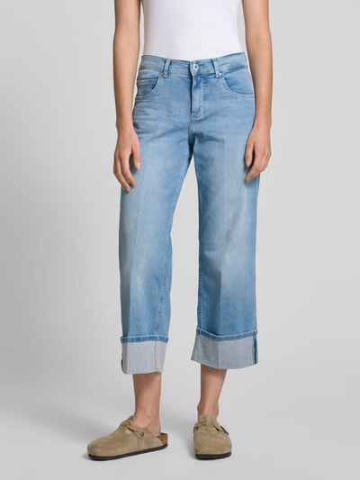 Angels Jeans met verkorte pasvorm Lichtblauw - 4