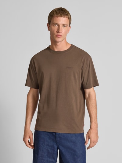 Levi's® Vintage Fit T-Shirt mit Label-Stitching Khaki 4