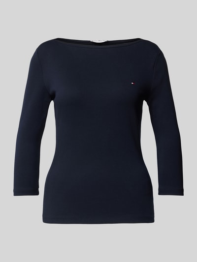 Tommy Hilfiger Longsleeve mit U-Boot-Ausschnitt Modell 'NEW CODY Dunkelblau 2