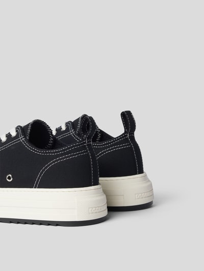 Dsquared2 Plateau-Sneaker mit Label-Details Schwarz 3