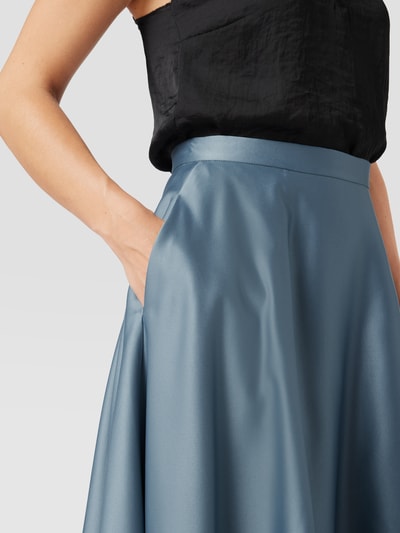 Jake*s Cocktail Midirok met naadritssluiting Oceaanblauw - 3