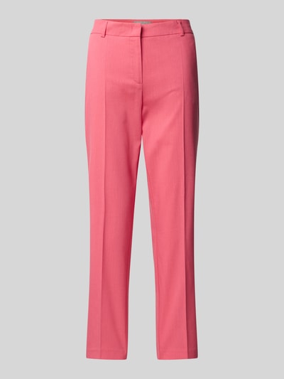 Christian Berg Woman Selection Regular Fit Stoffhose mit Bügelfalten Pink 2