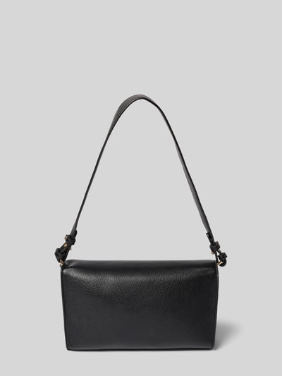 Liu Jo White Handtasche mit Label-Applikation und Schulterriemen Black 4