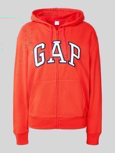 GAP Sweatjack met capuchon Rood - 2