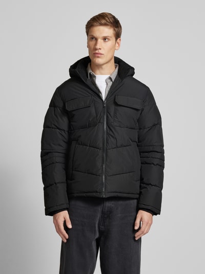 Jack & Jones Steppjacke mit Brusttaschen Black 4