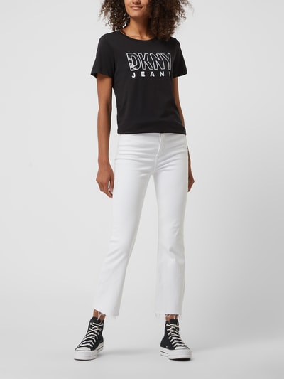 DKNY JEANS T-shirt met modal Zwart - 1