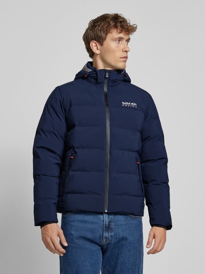 RED BULL RACING X PEPE JEANS Steppjacke mit Label-Print - RED BULL RACING x Pepe Jeans Marine 4