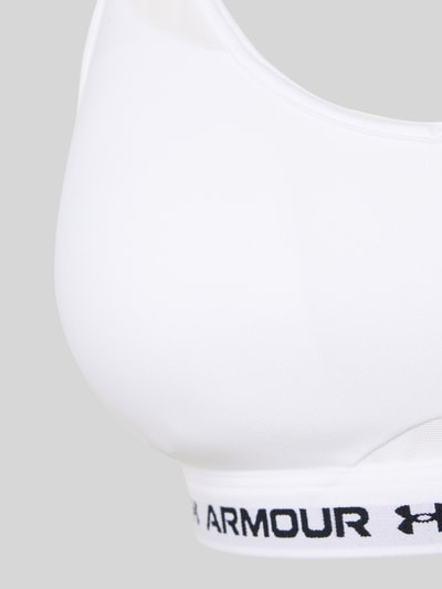 Under Armour Bustier met elastische logoband Wit - 2