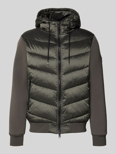 Antony Morato Slim fit gewatteerd jack met tunnelkoord Olijfgroen - 2