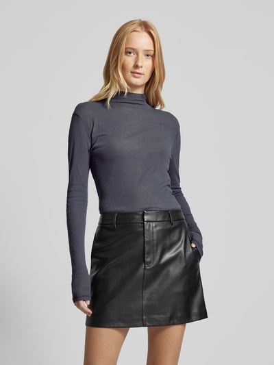 Calvin Klein Jeans Gebreide pullover met opstaande kraag Zwart - 4