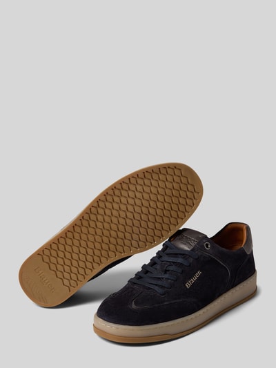 Blauer USA Sneakers met vetersluiting, model 'FARRELL' Marineblauw - 4