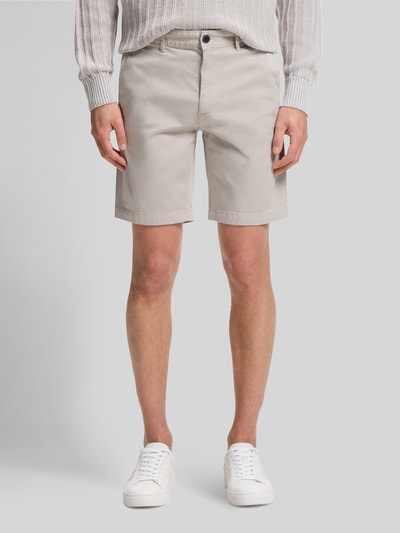 BOSS Orange Slim Fit Chinoshorts aus Baumwoll-mix  Beige 4
