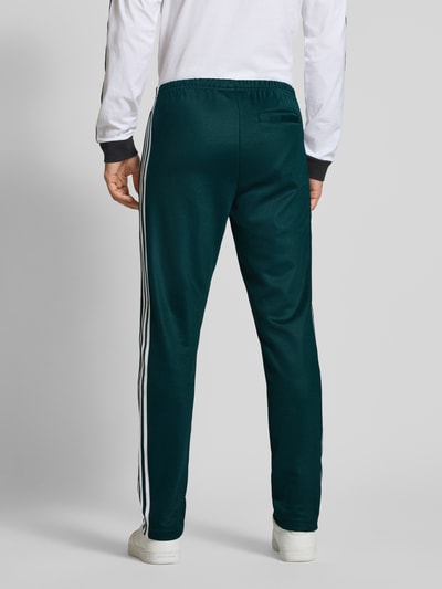 adidas Originals Sweatpants met elastische band en ritszakken Donkergroen - 5