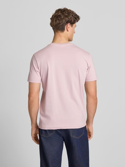 Champion T-Shirt mit Label-Stitching mit Rundhalsausschnitt Altrosa 5