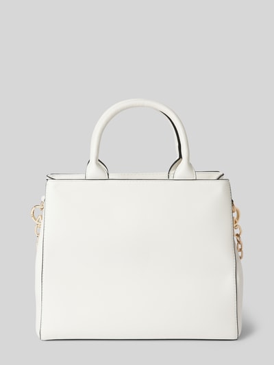 VALENTINO BAGS Handtas met labelapplicatie, model 'CONEY' Wit - 3