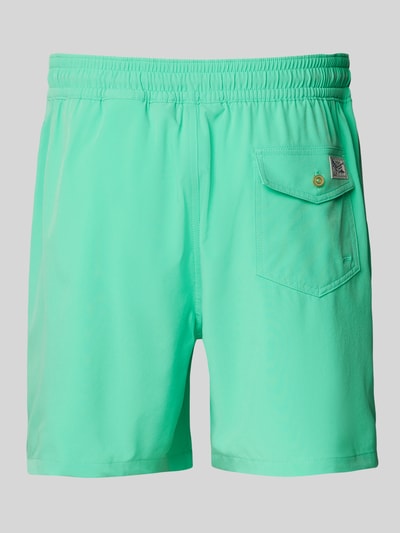 Polo Ralph Lauren Underwear Badeshorts mit elastischem Bund Modell 'TRAVELER' Tuerkis 3