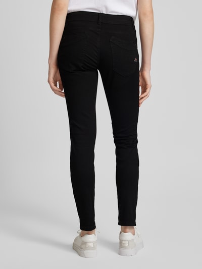 Buena Vista Slim fit jeans met knoopsluiting, model 'Malibu' Zwart - 5