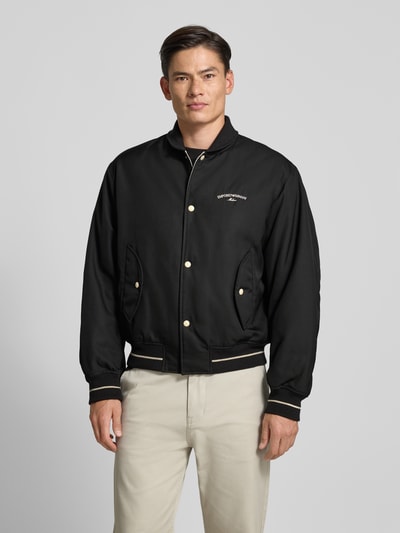 Emporio Armani Bomberjacke mit Stehkragen Black 4