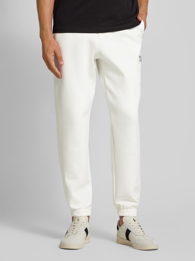 ARMANI EXCHANGE Regular Fit Sweatpants mit Cargotasche Weiss 4