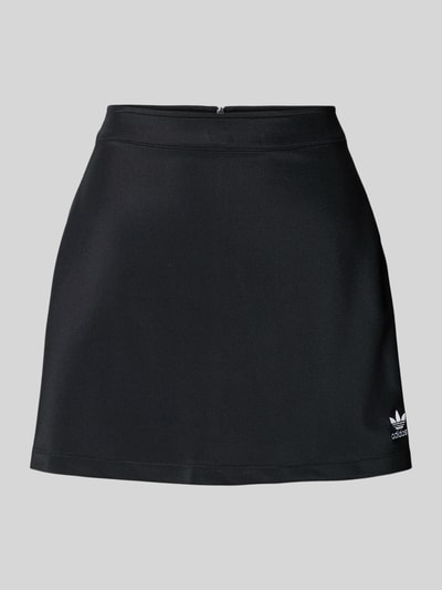 adidas Originals Spódnica mini z wyhaftowanym logo Czarny 2