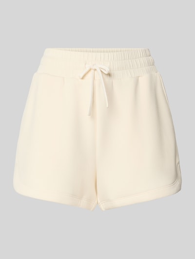 Produktfoto, Sweatshorts aus Viskose-Mix von VARLEY in Creme, lockere Passform, High Waist, elastischer Bund, Eingrifftaschen, 34 cm Bundweite bei Größe S