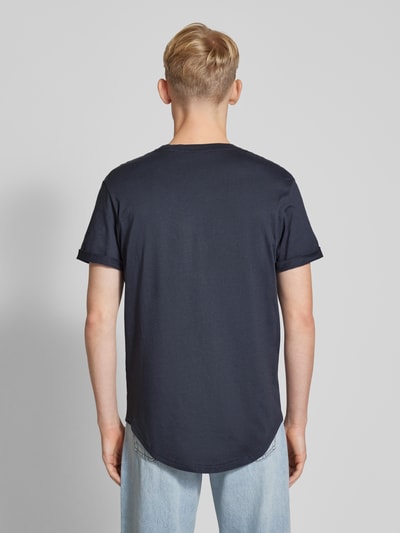 Calvin Klein Jeans T-Shirt mit Label-Patch Dunkelblau 5