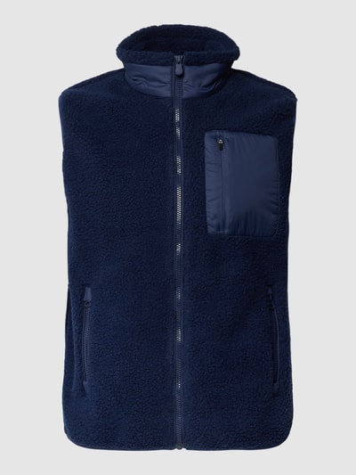 SAVE THE DUCK Gilet met labelpatch, model 'ISMAEL' Donkerblauw - 2