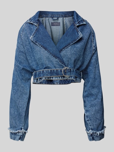 Noisy May Jeansjacke mit Taillengürtel Modell 'TALLA' Jeansblau 2