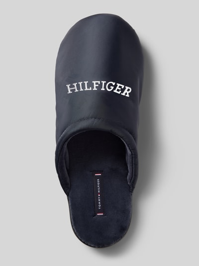 Tommy Hilfiger Slides mit Label-Applikation Blau 3