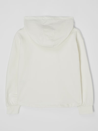 Garcia Hoodie mit Message-Print  Offwhite 3