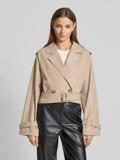 LeGer by Lena Gercke LeGer Studio Kollektion - Jacke mit Reverskragen Modell 'Maja' Beige 4