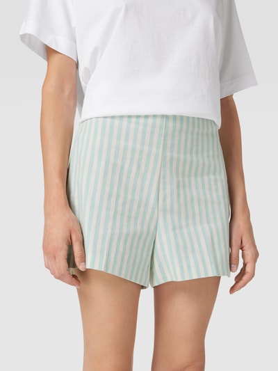 Mango Shorts mit Streifenmuster Modell 'Sorbet' Mint 3