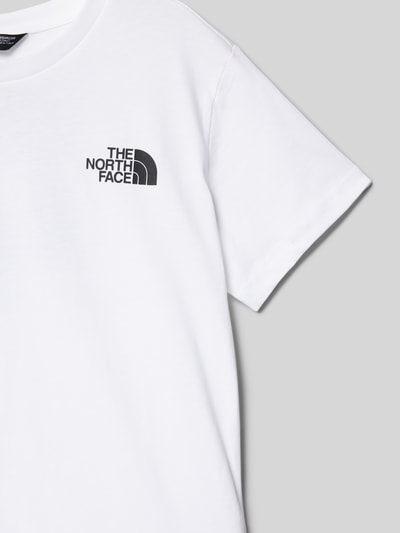 The North Face T-Shirt aus reiner Baumwolle Weiss 2