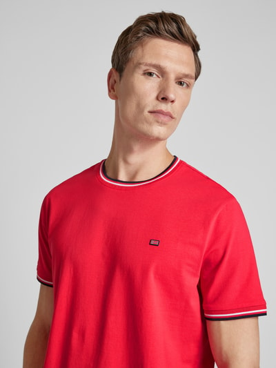 Christian Berg Men T-shirt met ronde hals Rood - 3