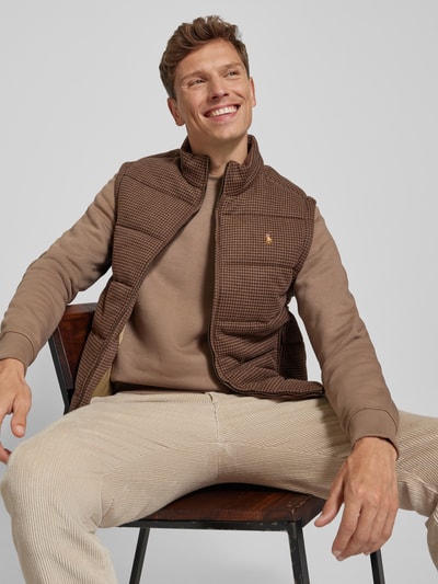 Polo Ralph Lauren Gewatteerde bodywarmer met ritszakken Lichtbruin - 3