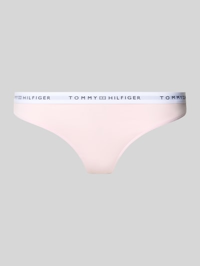 TOMMY HILFIGER String van katoenmix Lichtroze - 1