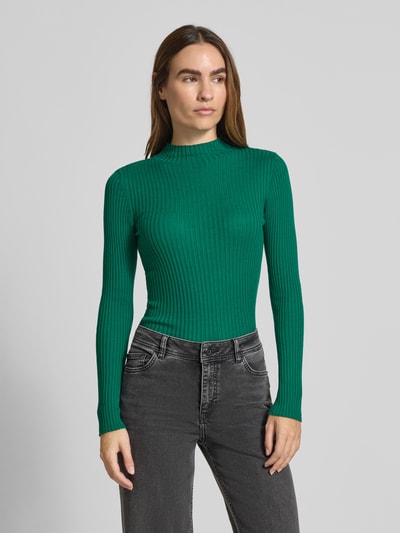 Armedangels Slim fit pullover van puur katoen, model 'ALAANIA' Groen - 4