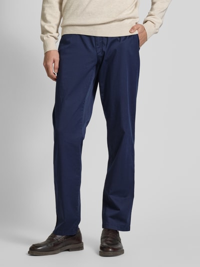 Brax Regular Fit Chino mit Paspeltasche Modell 'EVEREST' Marine 4