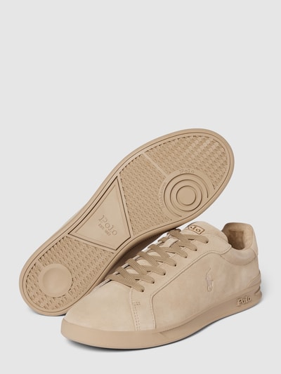 Polo Ralph Lauren Sneakers met reliëflogo Beige - 3