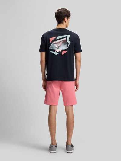BOSS Orange Relaxed Fit T-Shirt aus reiner Baumwolle Modell 'MOVEMENT' Marine 5
