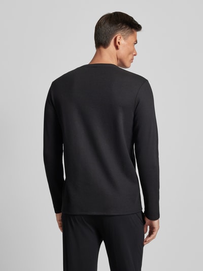 BOSS Longsleeve met ronde hals Zwart - 5