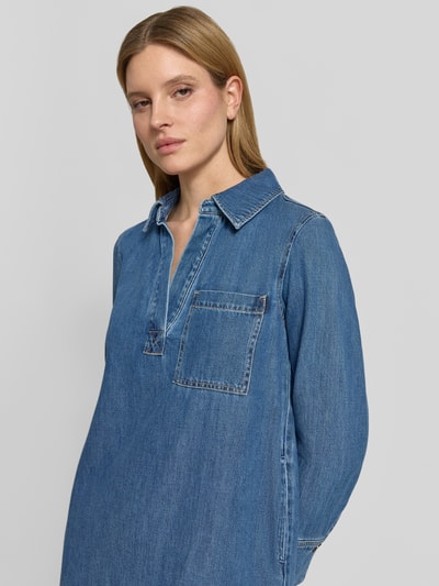 s.Oliver RED LABEL Sukienka jeansowa o kroju relaxed fit z mieszanki lyocellu i bawełny Jasnoniebieski 3