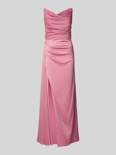 V.M. Avondjurk met cascadehals Roze - 2