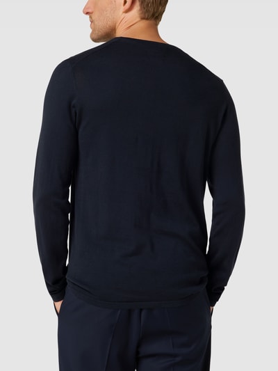 MCNEAL Strickpullover mit Rundhalsausschnitt Marine 5