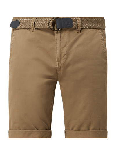 Lerros Regular Fit Chino-Shorts aus Baumwolle Modell 'Craig' Beige 2