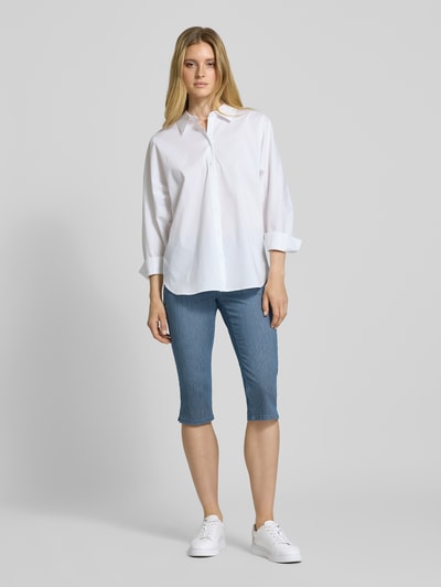 Angels Caprijeans mit Eingrifftaschen Modell 'Ana' Blau 1