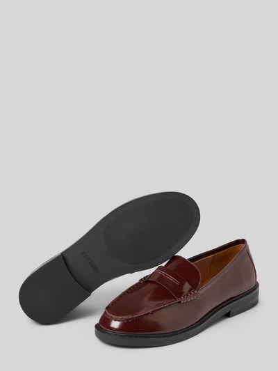 Steve Madden Loafer mit strukturierter Sohle Modell 'Adison' Bordeaux 4
