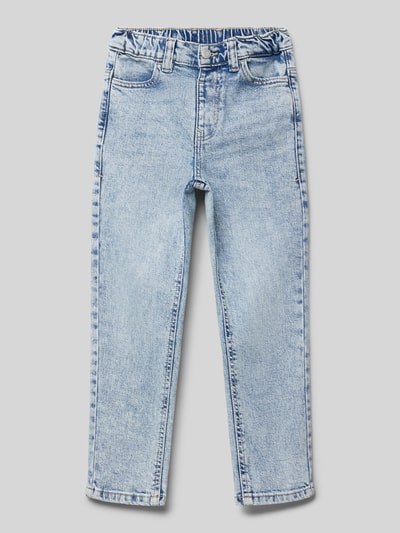 Tom Tailor Loose fit jeans in stonewashed-look Blauw - 1