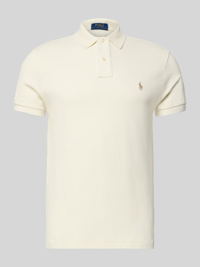 Polo Ralph Lauren Poloshirt mit Label-Stitching Beige 2